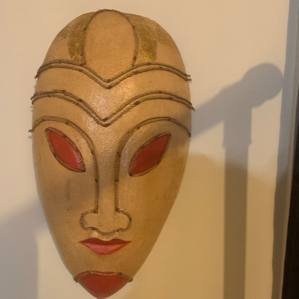 Authentic African mask